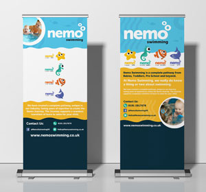 <span>Roller Banner Design</span><i>→</i>